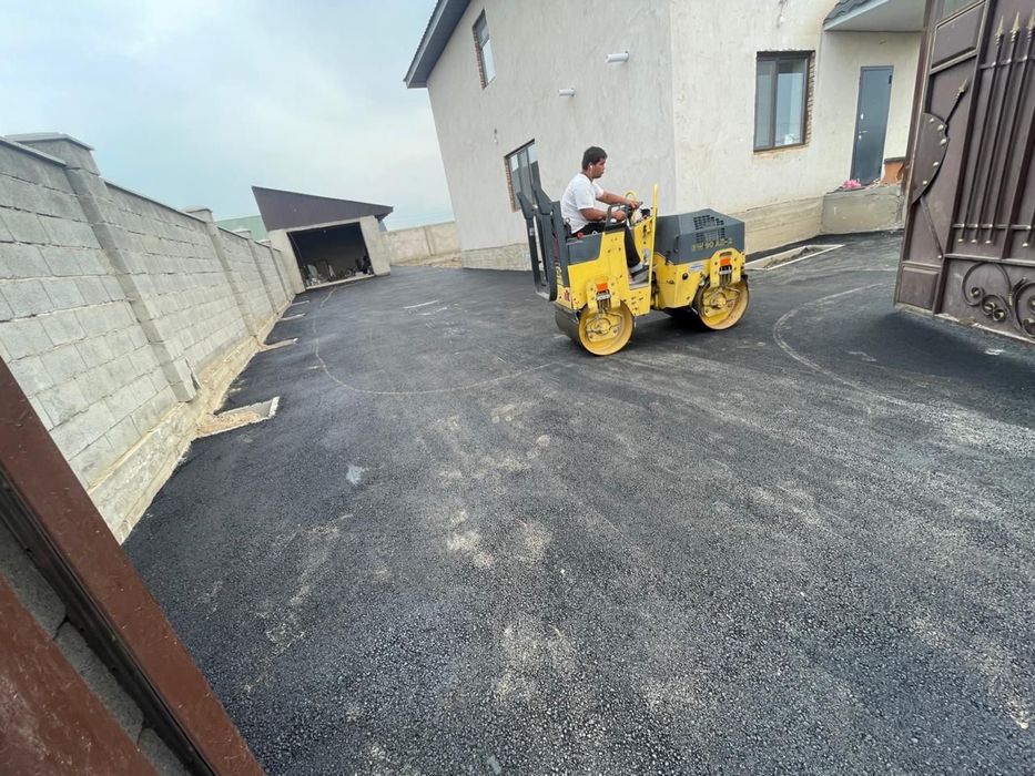 Асфальт. Укладка асфальта