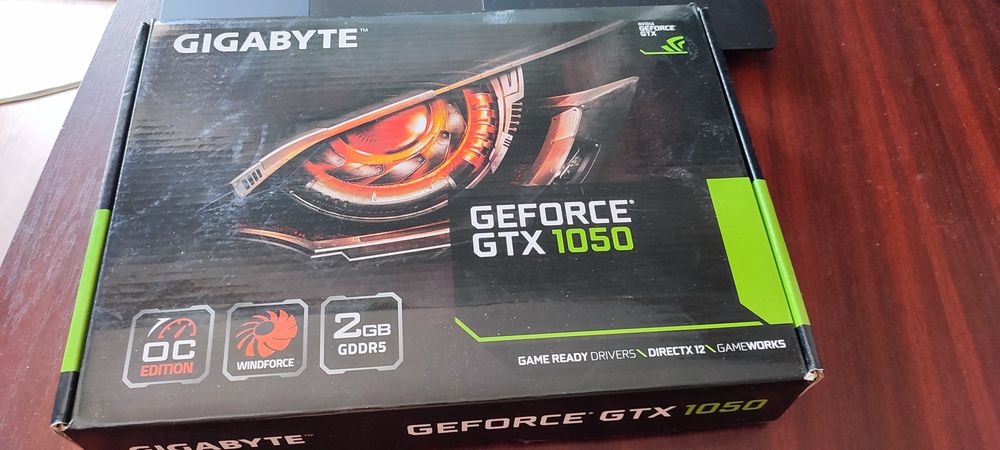 Placa video Gigabyte  GTX 1050 OC, 2GB