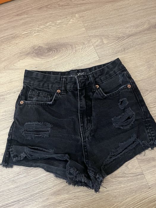 Дънкови къси гащи