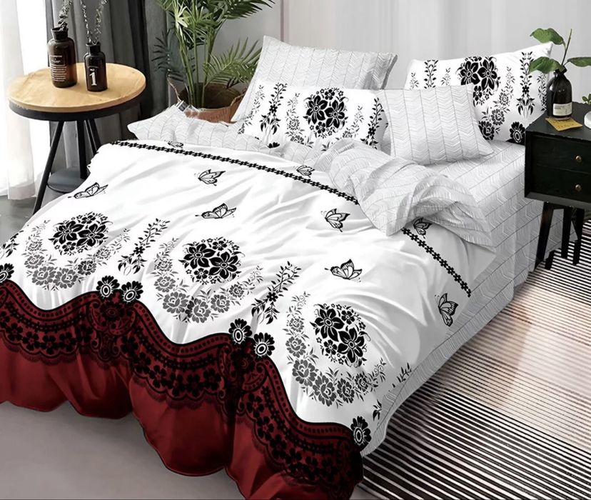 Двулицево спално бельо 6 части