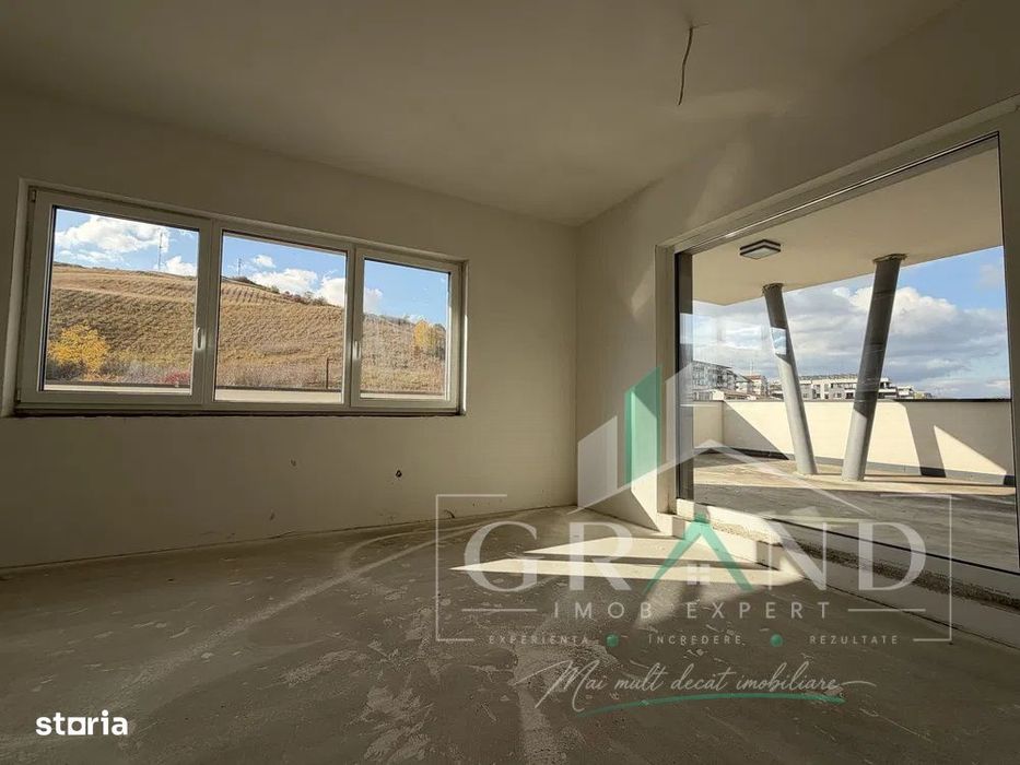 Penthouse NOU, 3 camere + 60mp TERASĂ, zona drumul Sf. Ioan-Roata Fag