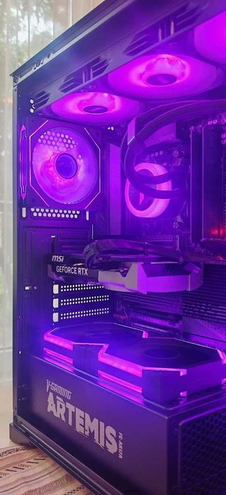 Геймърско Мощнo РС Intel R5 9600X/32Gb D5/1TB SSD/MSI RTX 5060/Гаранция