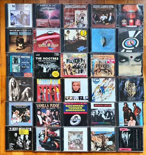 Lot 2 CD orig rock: Letzte Instanz, Bon Jovi, Live, Creedence,Coldplay
