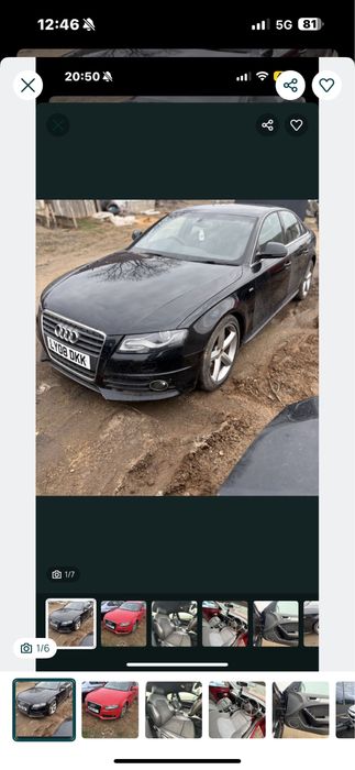 Dezmembrez audi a4 b8 2.0tdi 3.0tdi b7 3.0tdi vw scirocco