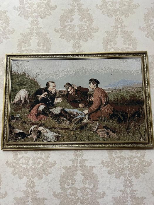 Картина Охотники на привале