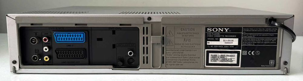 Sony SLV-D910E VHS Video recorder Combo Player receiver