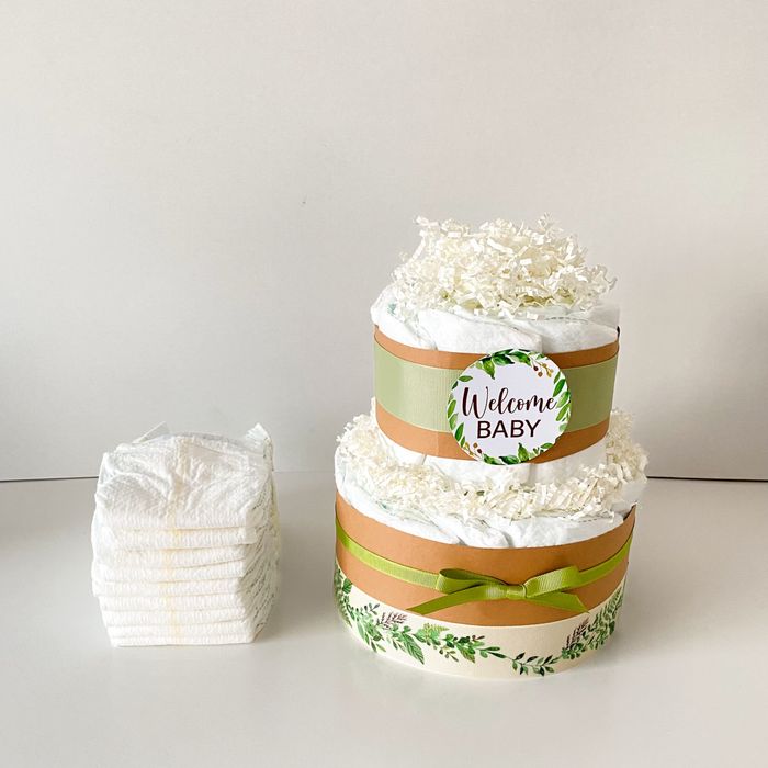 Tort din scutece Pampers