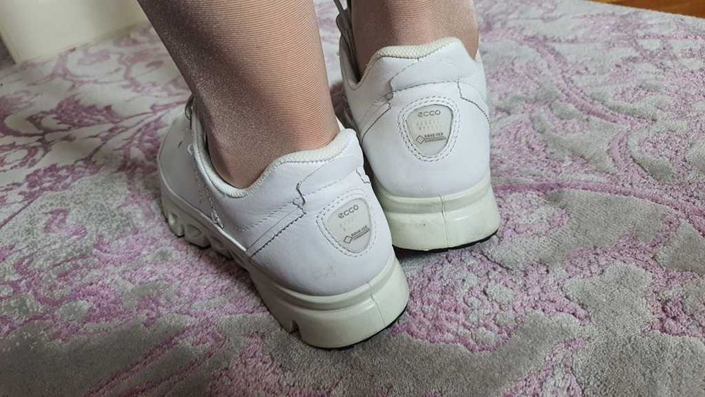 ECCO Multi-Vent White piele, membrana goretex gtx, marimea 39-39,5