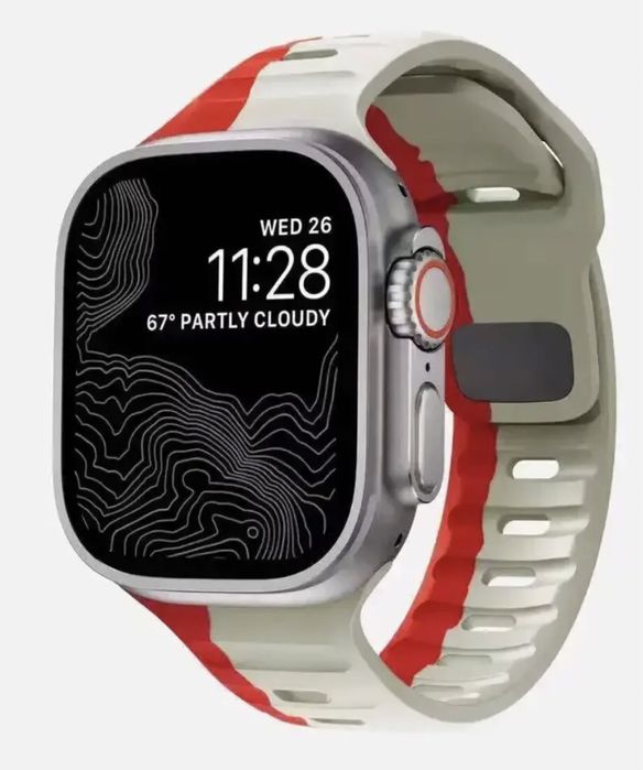 Curea Bratara metalica neagra Apple Watch 1-9, SE. Ultra, 42-49mm