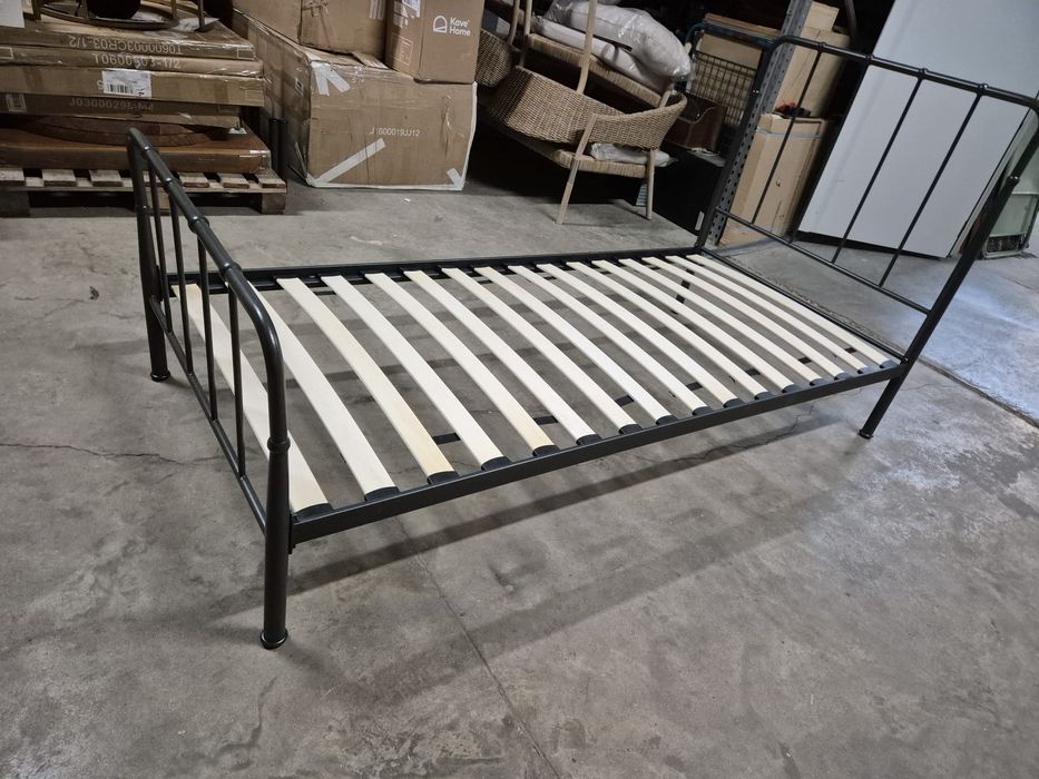 Единично метално легло Kave Home