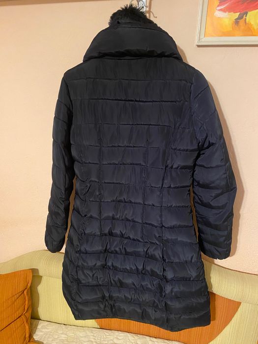 Дамско дълго зимно яке