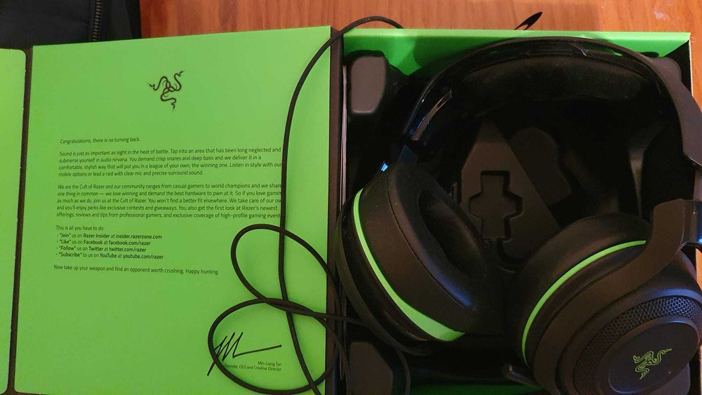 Casti gaming Razer War 7.1