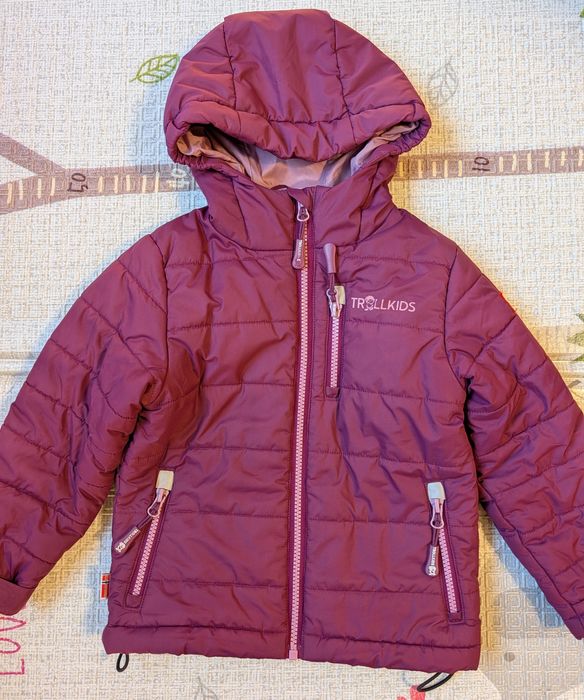 Детско зимно яке Trollkids размер 104 + подарък зимна шапка  Trollkids