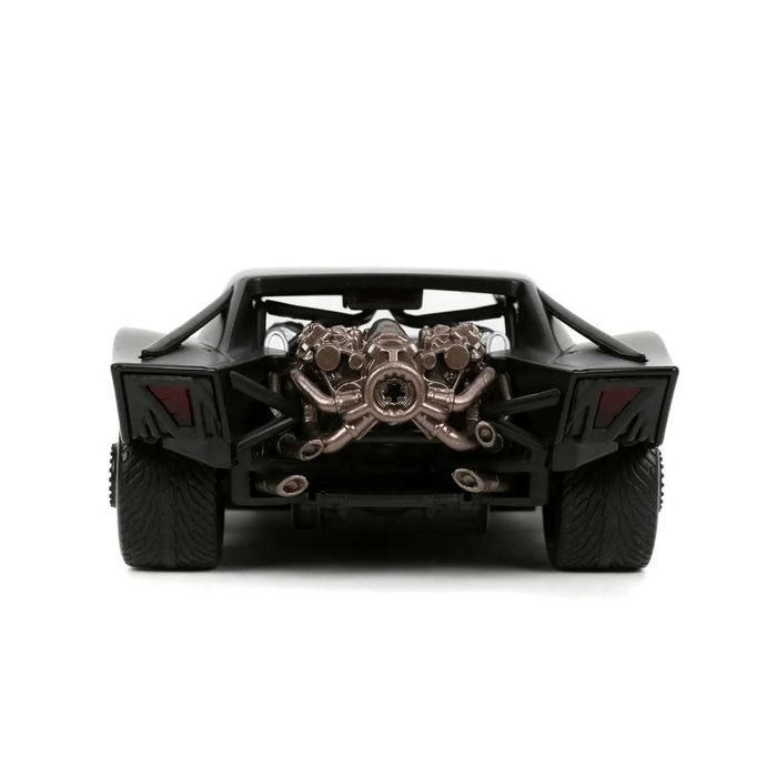 Метална кола автомобил Batman Batmobile 1:24 Jada Toys с фигура Батман