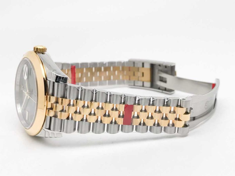 Rolex Datejust 41mm Жълто Злато / Сив Циферблат / Jubilee / Автоматичен – реални снимки