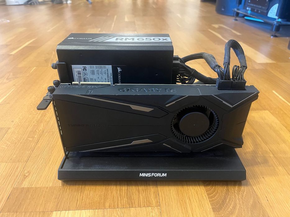 eGPU Oculink Asus 2080 TI 11GB 386b