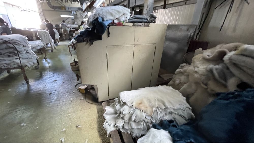 Станок гладильный для шкур