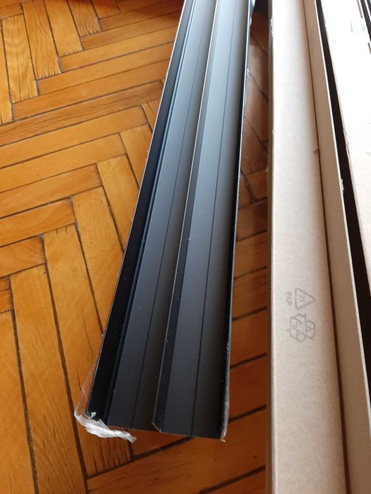 Mobilier Sistem culisare GTV NERO pentru 3 uși dressing (3000x2700mm, PAL 18mm)Sistem uși culisante coplet cu amortizoare