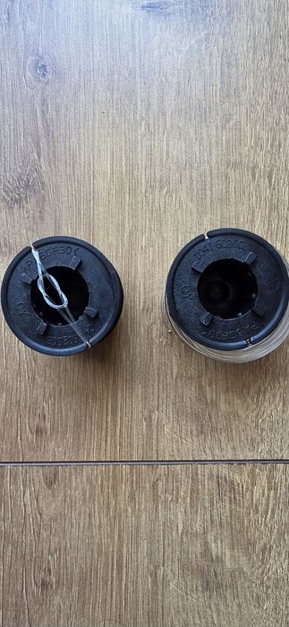 2 capete bobină cu fir pentru trimmer + ruletă / boloboc