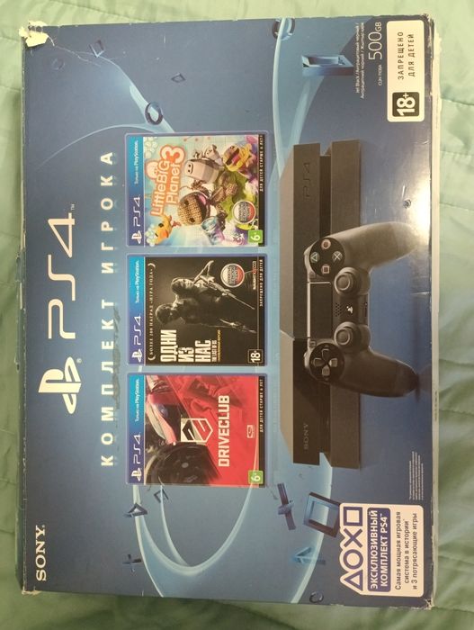 Playstation 4, пс 4 fat