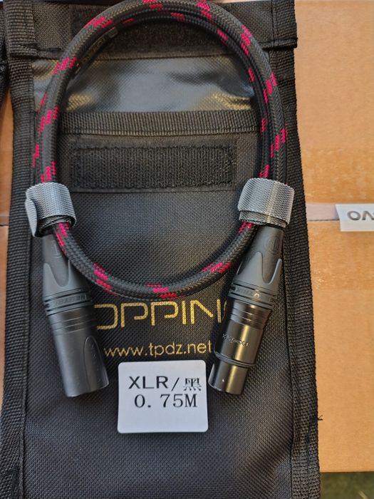 Cabluri interconect XLR Topping TCX1 0,75 m