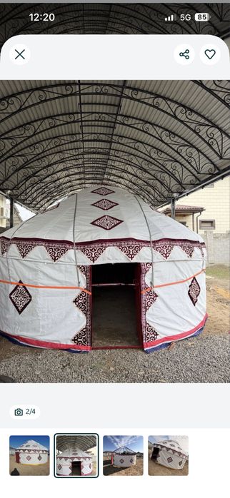 Юрта 5 канатная , кигіз үй