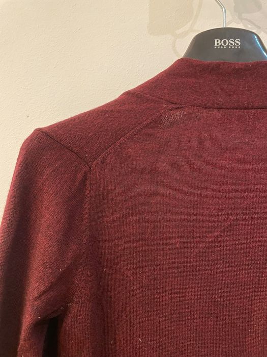 Cardigan dama Brooks Brothers 100% lână merino, M