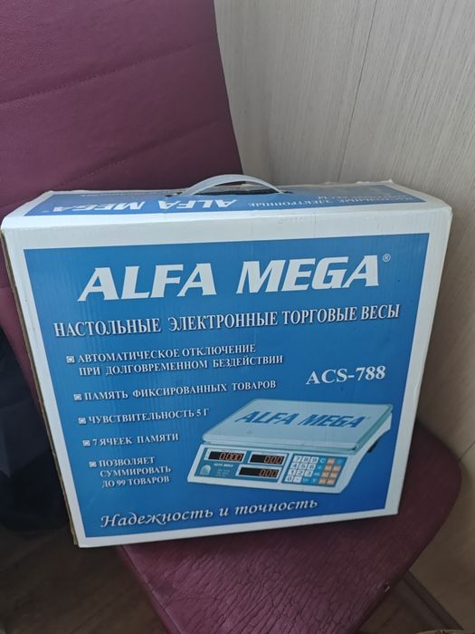 весы Alfa mega acs-788