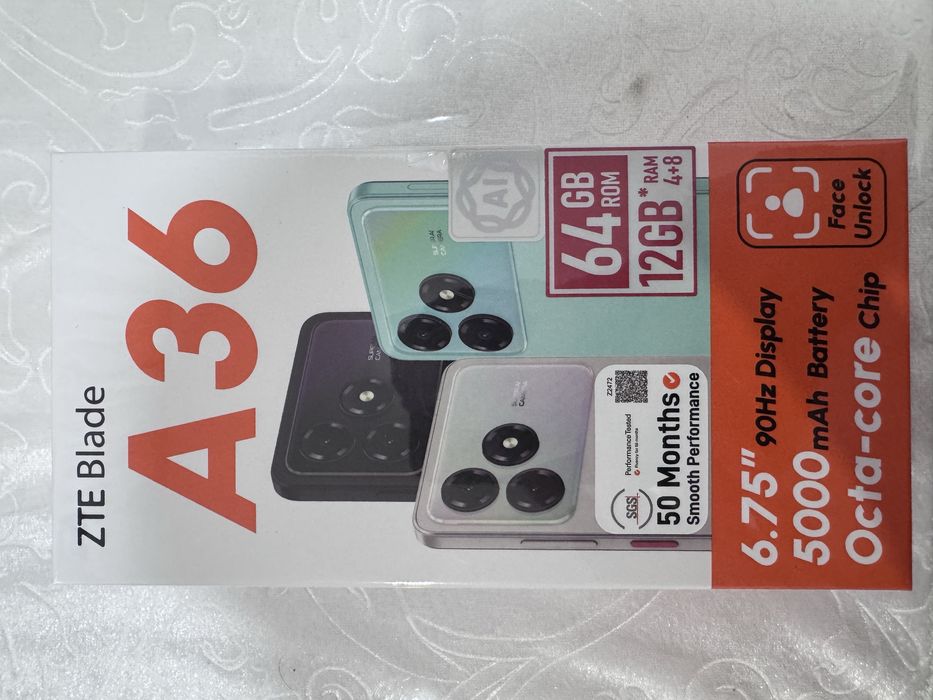 Телефон ZTE Blade A36