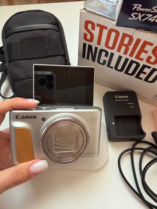 Canon PowerShot SX740 HS Travel Kit – неизползван