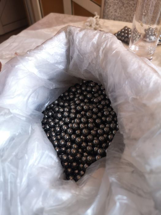 Метални сачми за прашка , топчета, мискета (жилка разпинялка)