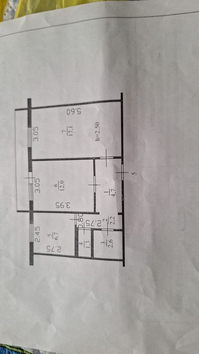 2х комн квартира Продаётся