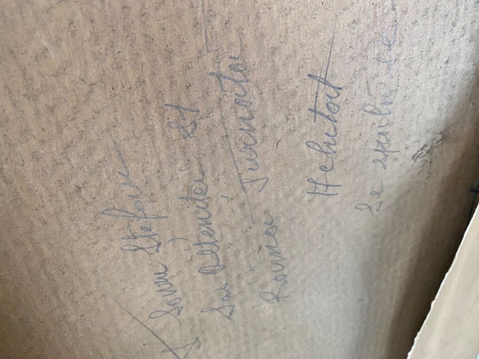 Tablou vechi cu rama