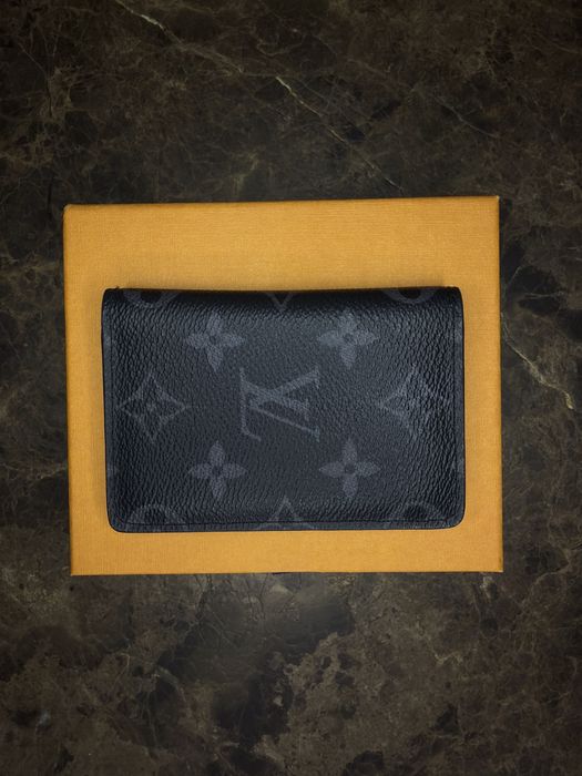Louis Vuitton Pocket Organizer (Monogram Eclipse)