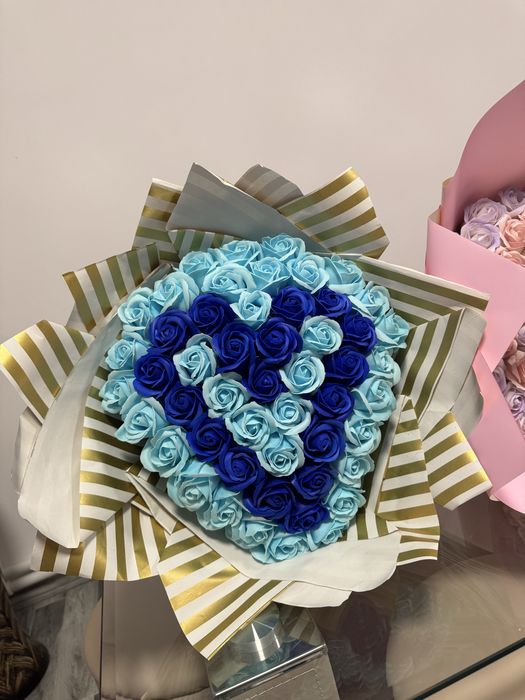 Buchet trandafiri sapun