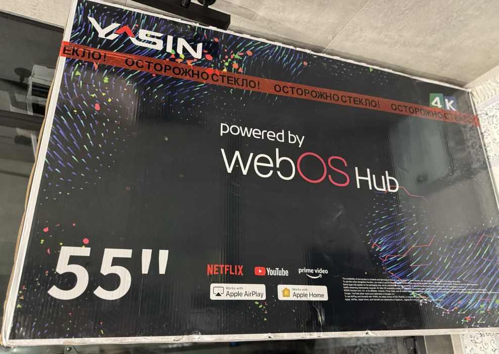 Yasin 140 см 4К smart tv телевизор