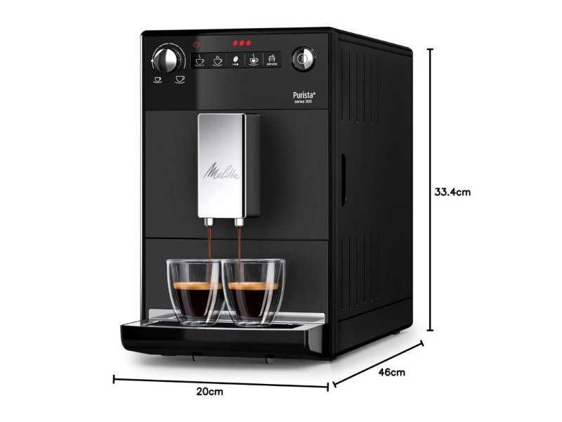 Кафеавтомат Melitta Purista F230-104 / F230-102 BK, Черен