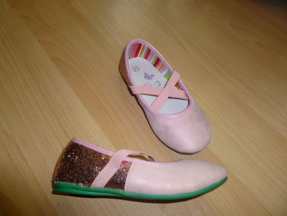 25н страхотни блестящи балерини, пантофки с брокат