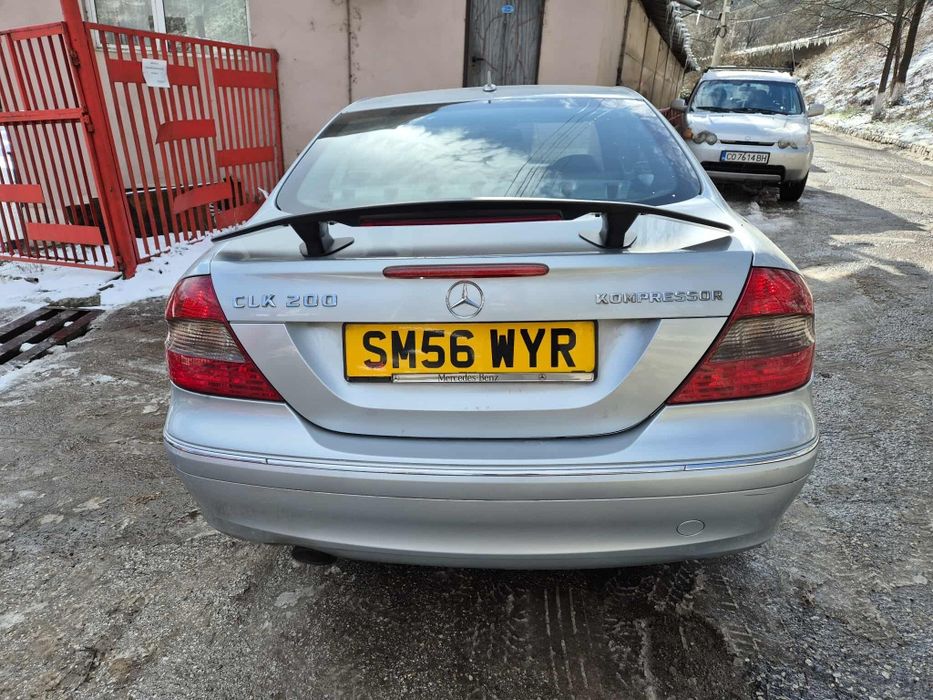 Mercedes CLK200Kompressor 163кс Face черен таван автоматик НА ЧАСТИ!
