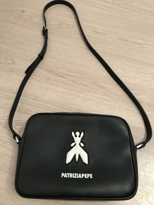 Кожена чанта Patrizia Pepe