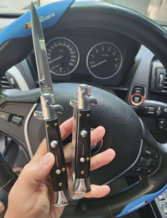 Stileto Briceag Italian 24cm, cutit pescuit, vânătoare