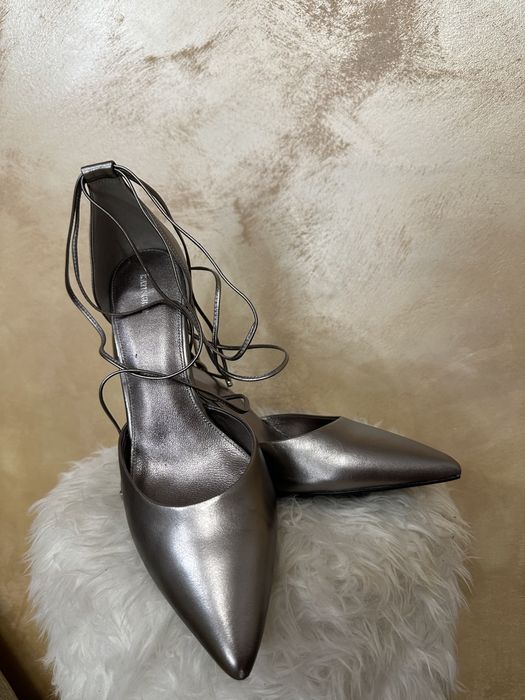 Pantofi stiletto Kate Grey marimea 39