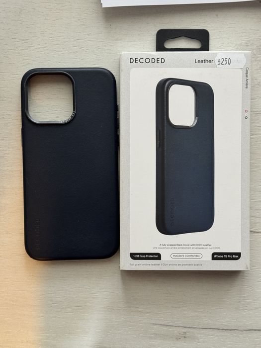 Husa Decoded din piele Iphone 15 Pro Max