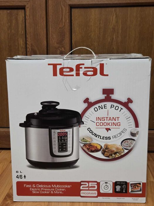 Oala sub presiune electrica Tefal One Pot CY505E30, 1200W