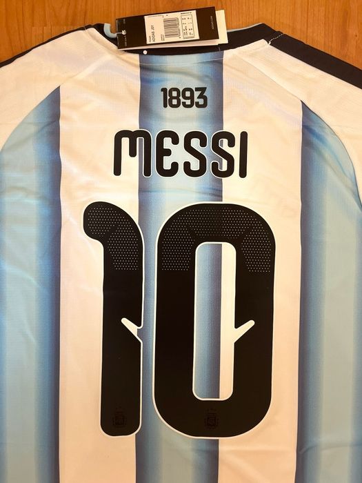 Messi World Cup jersey