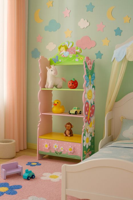 Детска секция/ етажерка за книги и играчки