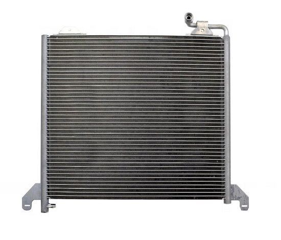 Condensator climatizare Mercedes Clasa G (W463) 03.2016-2018, motor 6.0 V12 T, 463 kw benzina, cutie automata, G 65 AMG;, full aluminiu brazat, 520(480)x453x16 mm, fara filtru uscator