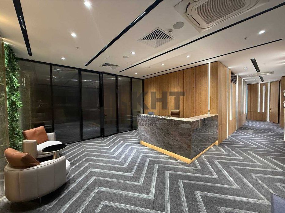 Аренда Офиса  в бизнес центре класса А 925м2  ор-р парк Ашхабад