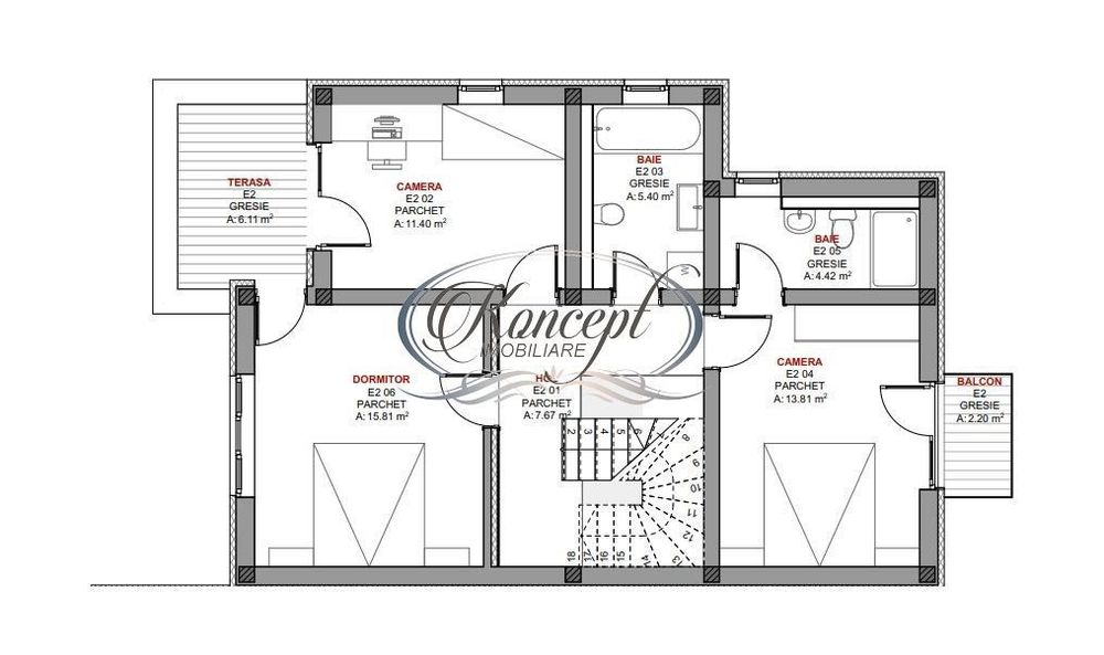 Duplex modern Feleacu cu vedere panoramica spre Cluj