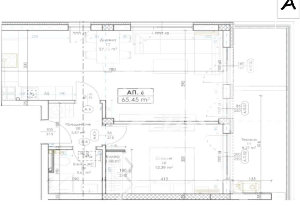 Двустаен апартамент в Беломорски 847-24620